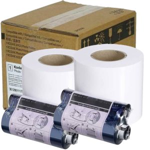 KODAK Kit Papier 6R 10x15/15x20 cm pour Kodak 6900, 68xx et 605 ADAPTABLE