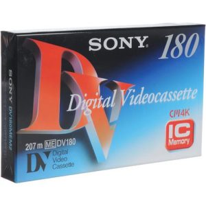 Sony (ME)DV180 cassette vidéo