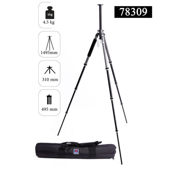 78309WEI Trépied Benro C-028 en Fibre de Carbone