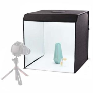 Mini Studio Photo iLux 50x50 Mini Studio Photo Pliable iLux 50x50 cm avec 6 fonds pour photographie de produits