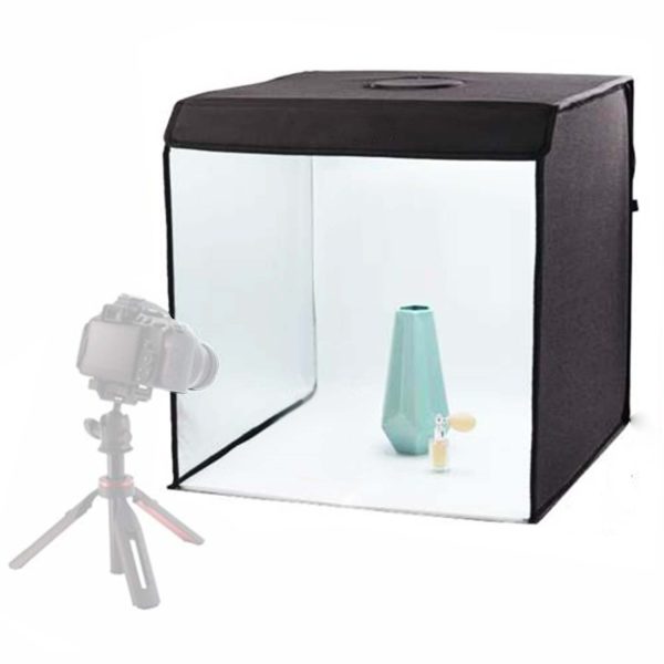 Mini Studio Photo iLux 50x50 Mini Studio Photo Pliable iLux 50x50 cm avec 6 fonds pour photographie de produits