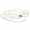 Chaîne porte-badge à billes en plastique blanc 2,4 mm – Pack de 50 pièces