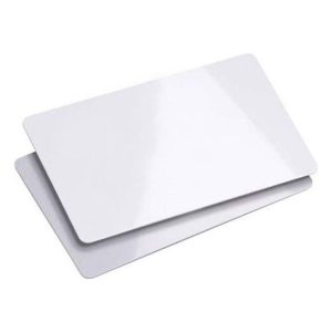 Carte PVC Vierge pack de 100